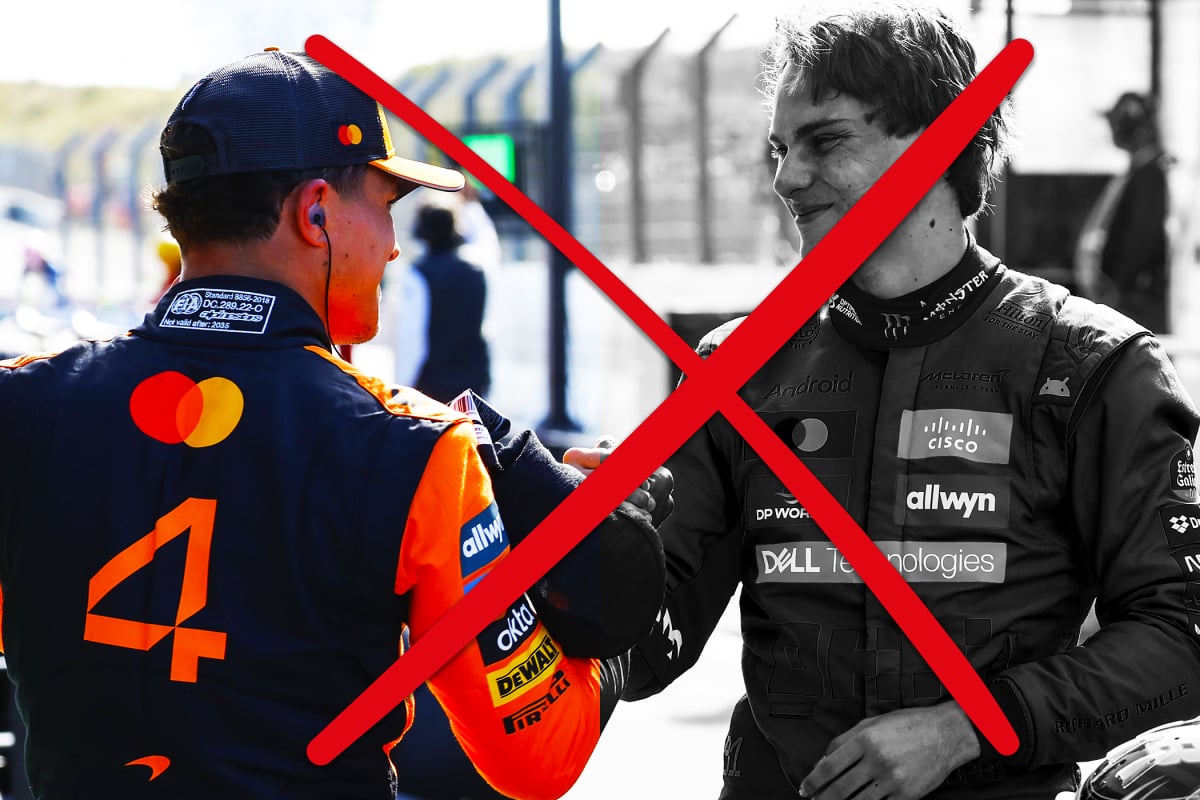 Lando Norris and Oscar Piastri