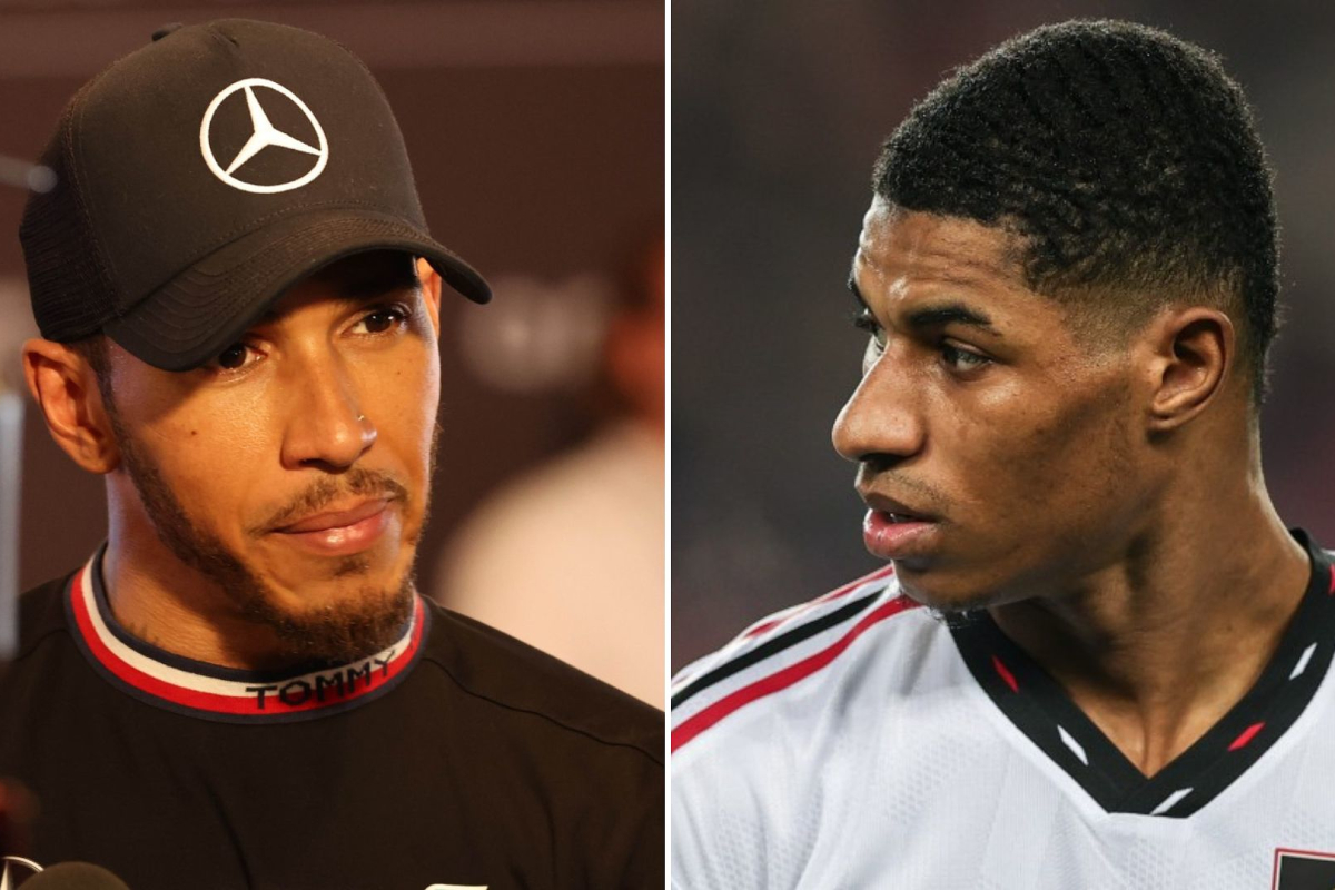 Lewis Hamilton y Marcus Rashford intercambian elogios en redes sociales