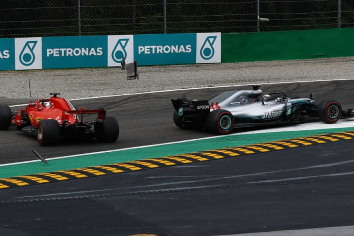 'Whole side' of car was missing after Hamilton crash - Vettel