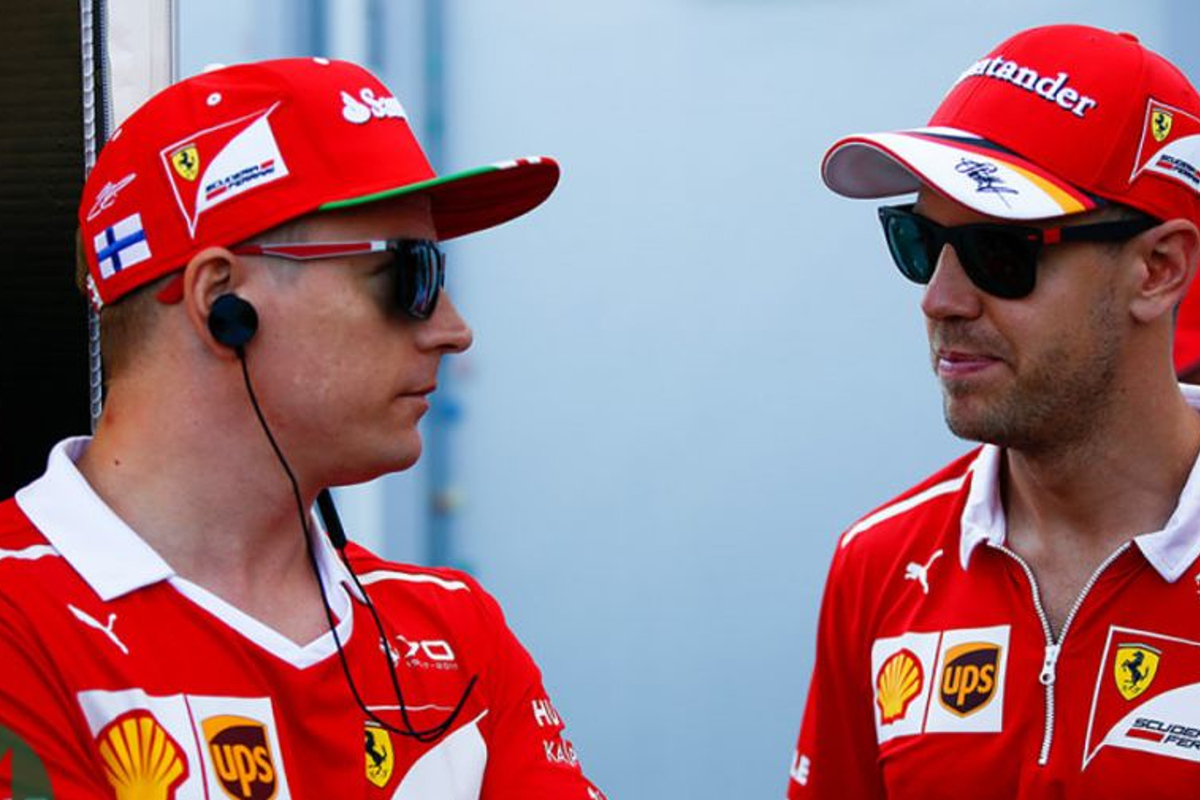 Raikkonen refusing to play Vettel's wing man