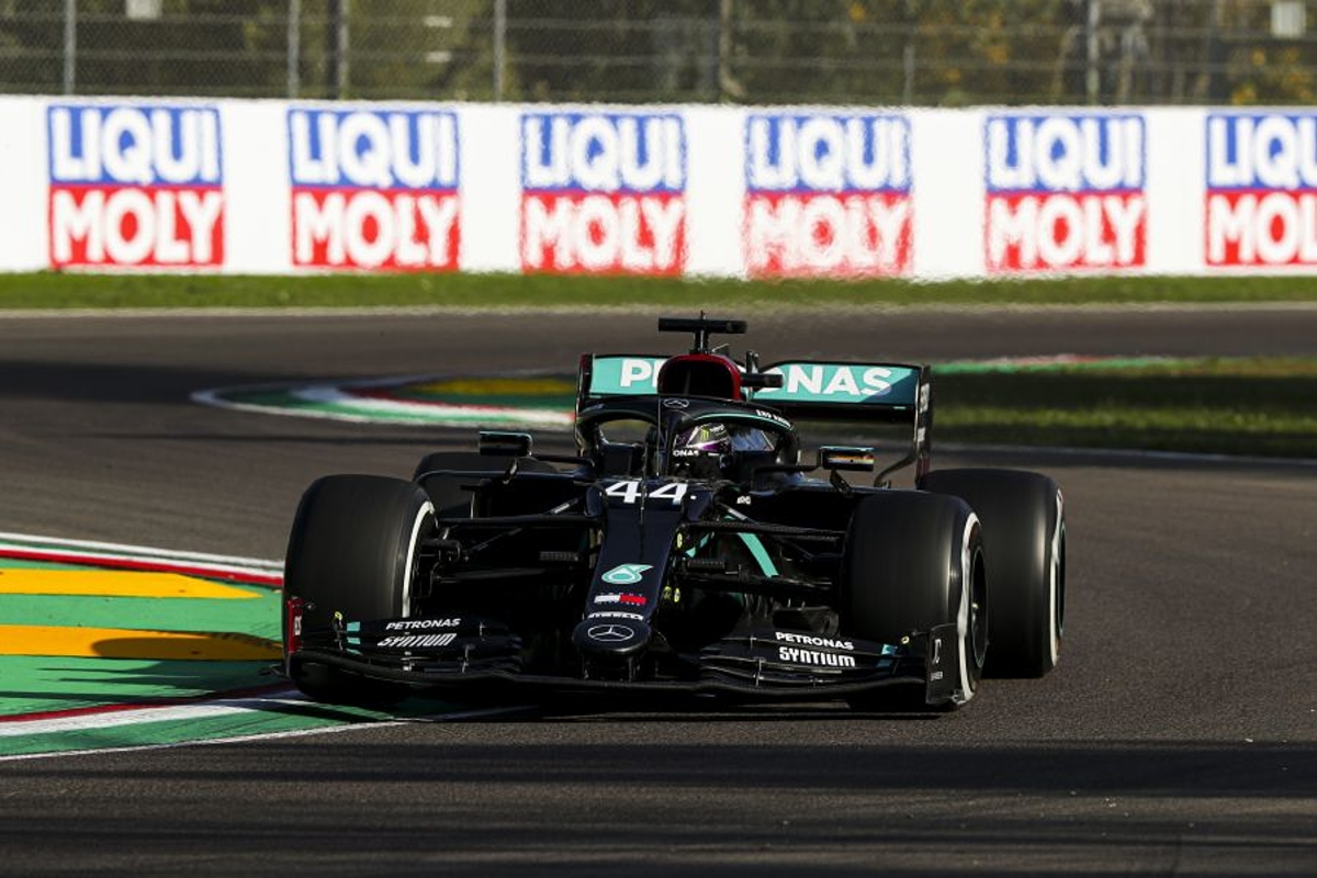 Hamilton takes single practice honours on F1's long-awaited return to Imola