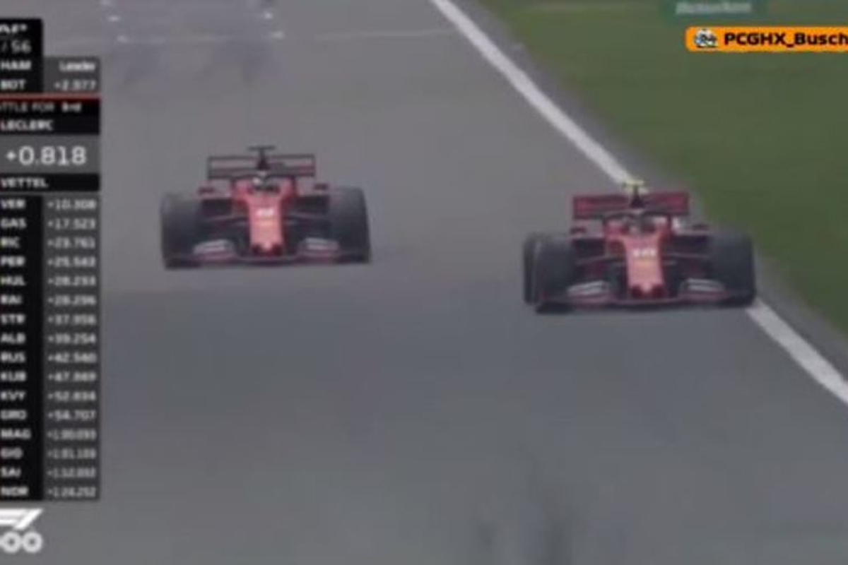 VIDEO: Leclerc accepts Ferrari team orders!