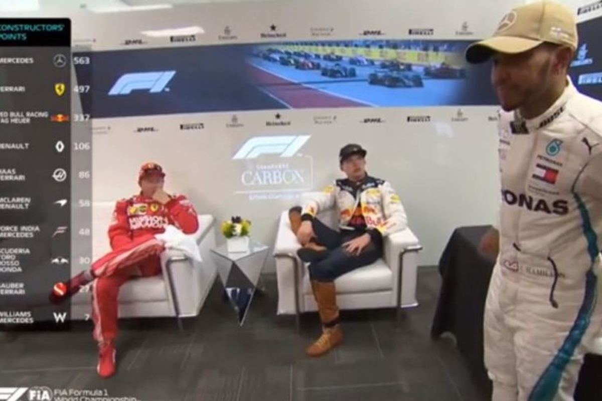 VIDEO: Raikkonen trolling Hamilton?