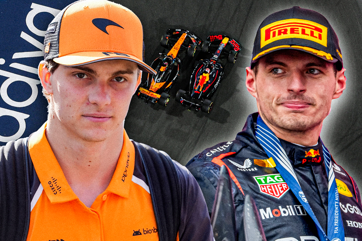 Verstappen, Piastri, socials