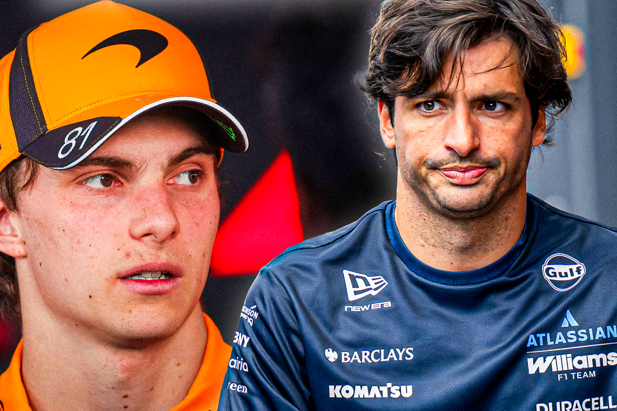 Sainz, Piastri, socials