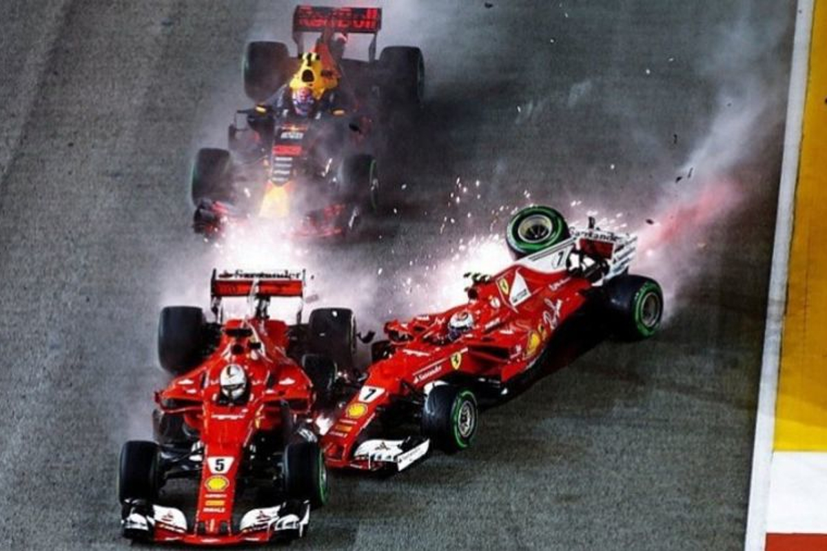 Verstappen over beschuldigende tweet Ferrari: "Ze mogen twitteren wat ze willen"