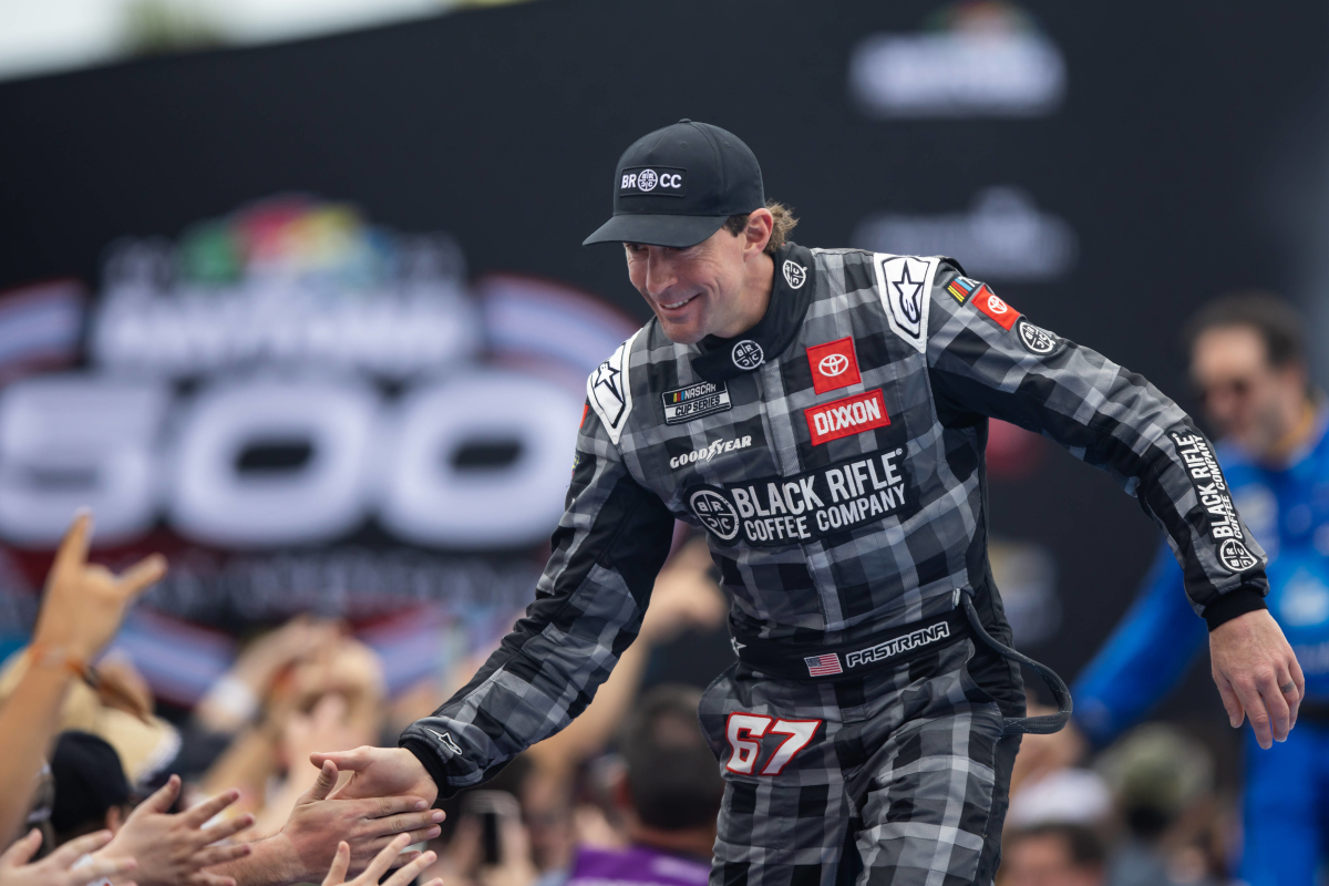 Travis Pastrana at the 2023 Daytona 500