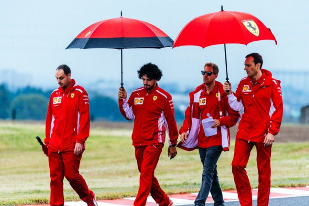 Suzuka rain doesn't scare Vettel