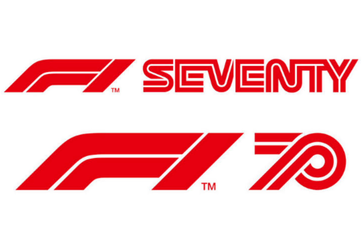Zeventigjarig Formule 1 presenteert nieuw logo