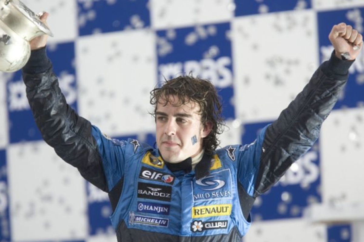 VIDEO: Alonso celebrates his first championship win 13 years ago