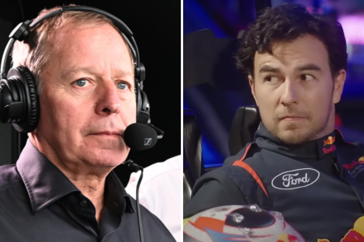 Brundle left in DISBELIEF after 'rookie' Perez mistake