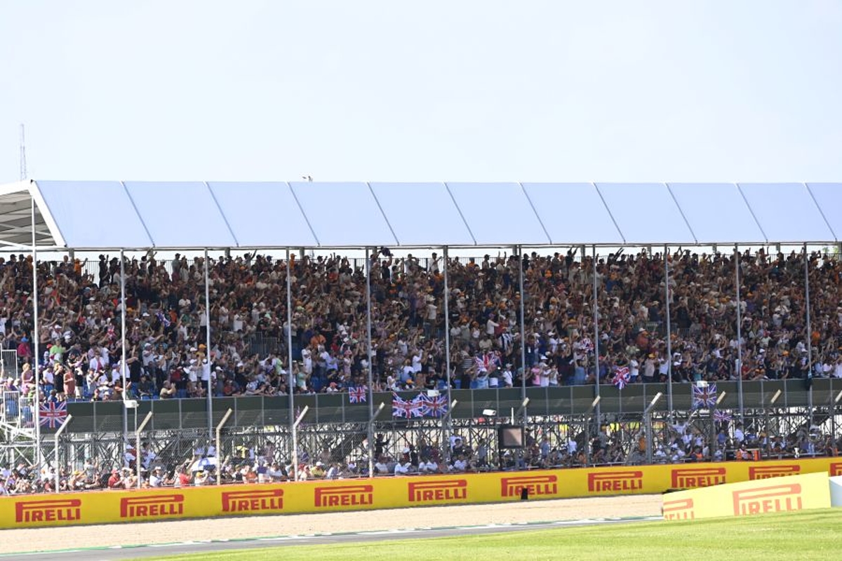 British Grand Prix hit by track protest on dramatic first lap