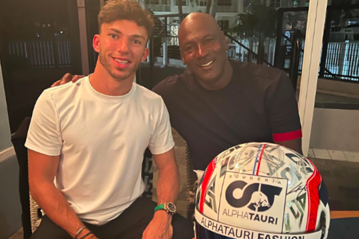 Pierre Gasly: Cenar con Michael Jordan, la mejor experiencia de mi vida