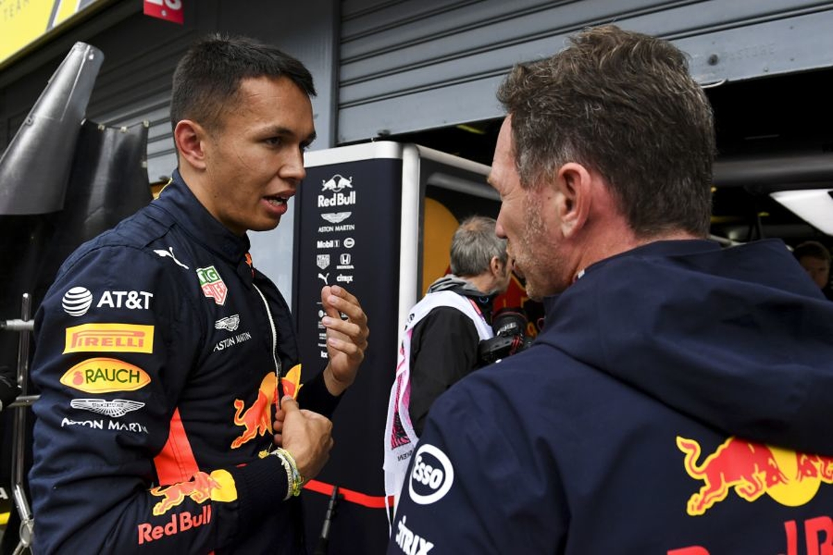 Horner realiseert zich nu dat Gasly en Albon te vroeg promotie kregen: "Dat was oneerlijk"