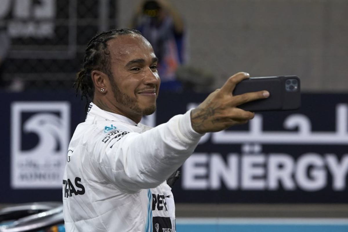 Hamilton hails 'piece of art' car after Abu Dhabi win