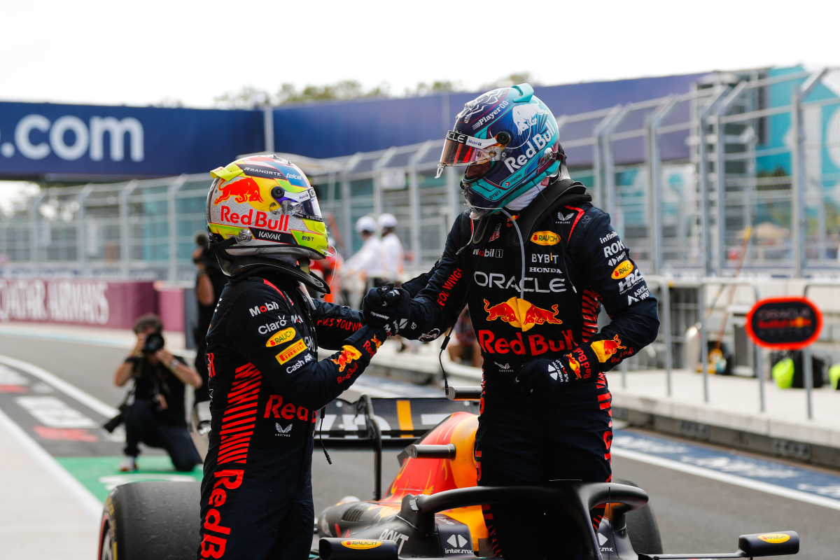 Checo y Verstappen alcanzan nuevo récord