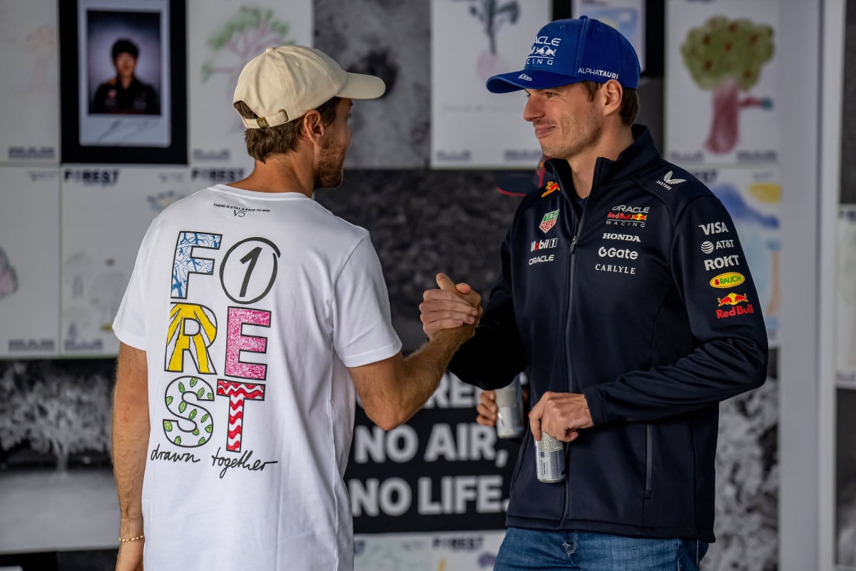 Max Verstappen, Sebastian Vettel, generic, 2025