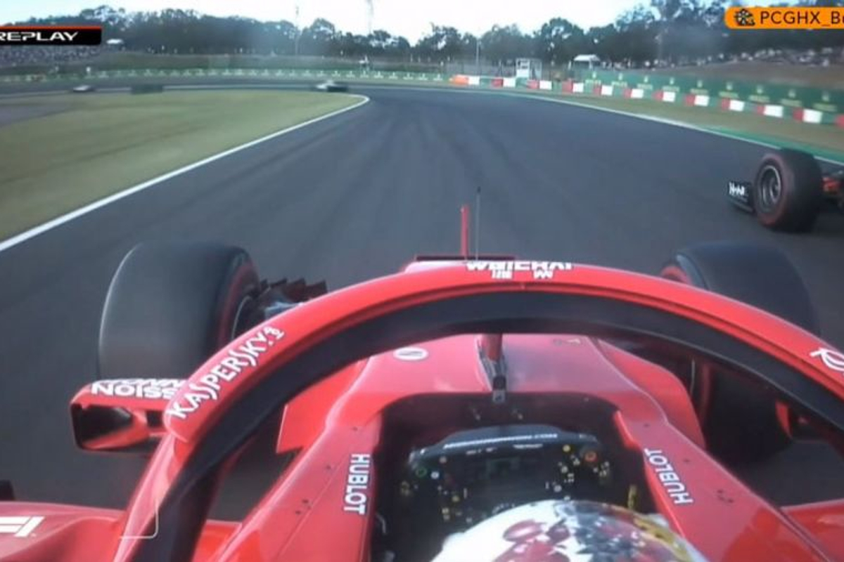 VIDEO: Vettel and Verstappen crash!