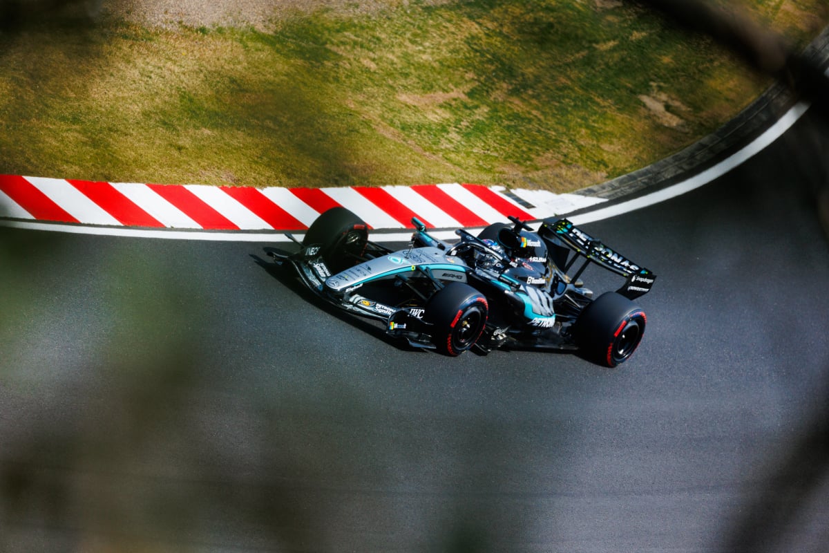 Russell, Mercedes, China 