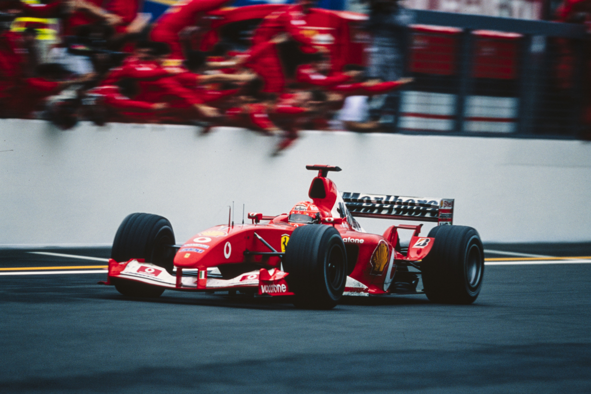 Ferrari van Schumacher wordt geveild, prijs van bijna 10 miljoen euro verwacht