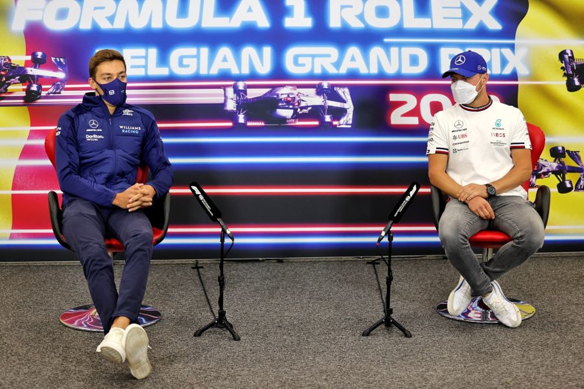 Russell Bottas relationship still intact despite Mercedes seat battle