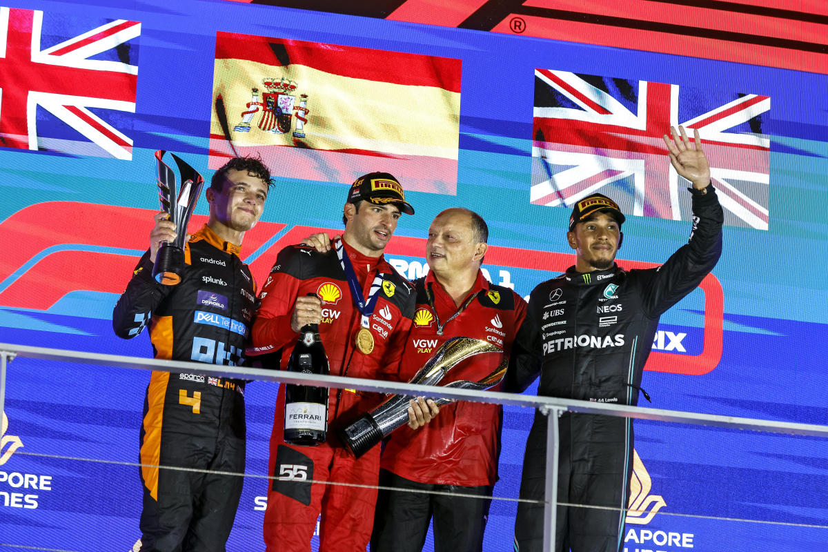 Power Rankings Singapur: Sainz, recompensado; Checo y Alonso, fuera