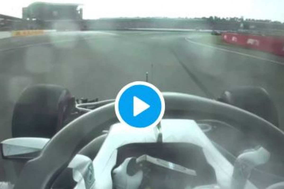 VIDEO: Hamilton pit-lane incident in full with team radio