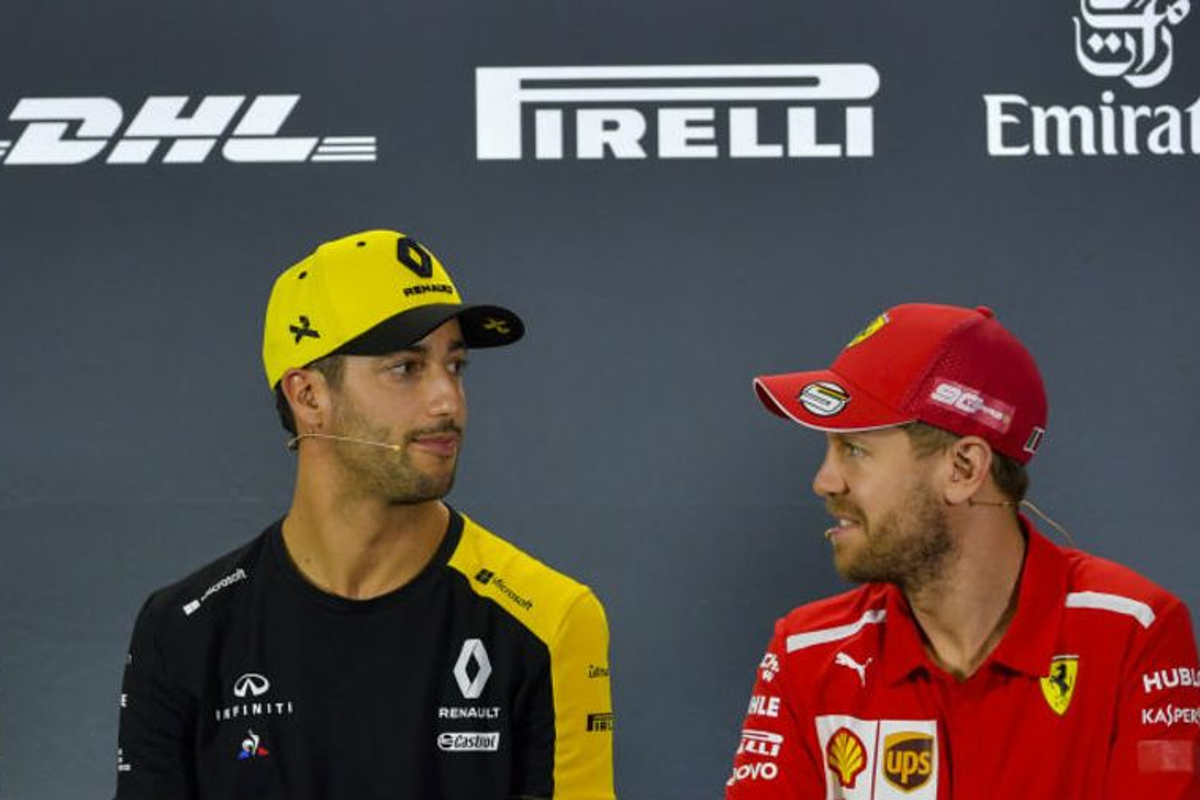 Ricciardo explains why he can't replace Vettel at Ferrari