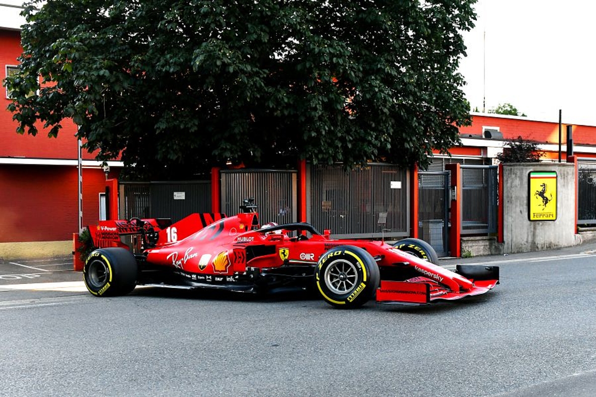In pictures: Leclerc takes the SF1000 for a spin around Maranello