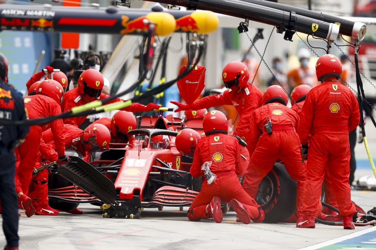 Ferrari strategy an "open discussion" not an instruction - Binotto