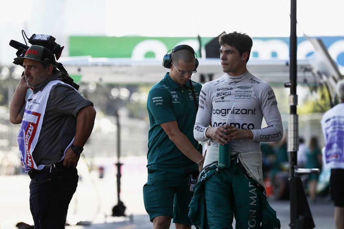 Lance Stroll muestra evidente complicación en las pruebas