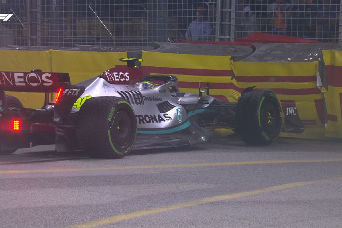 Hamilton présente ses excuses à Mercedes après "une journée pourrie"