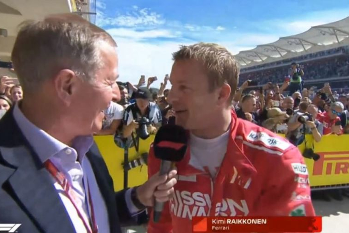 VIDEO: Raikkonen reacts to COTA win