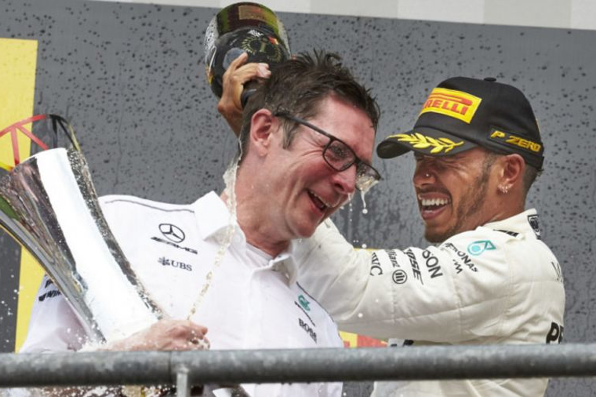Mercedes provide update on Hamilton's power unit