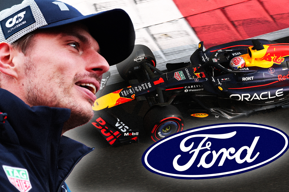 Verstappen, Ford, socials