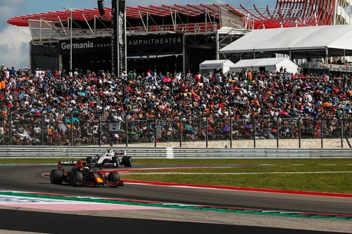 Horner 'nearly had a heart attack' with Verstappen's late USGP traffic