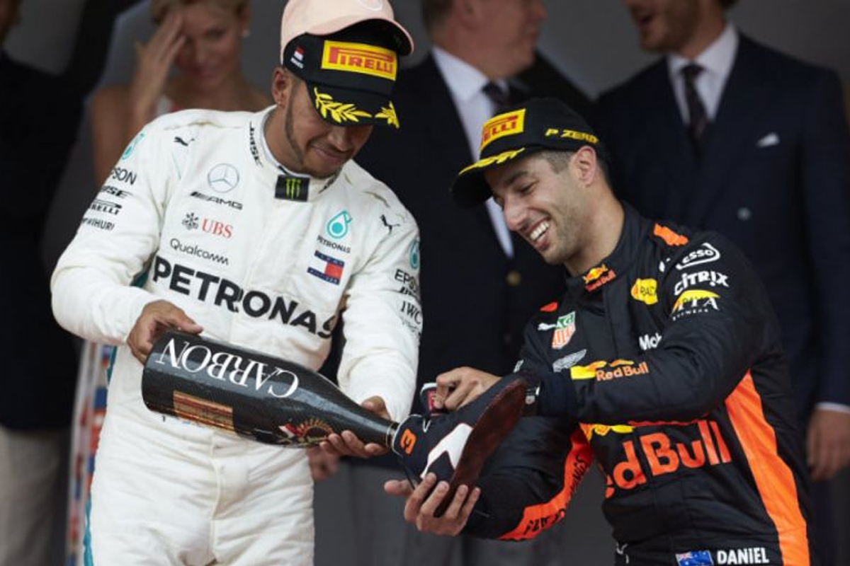 Ricciardo: "Met een gelijkwaardige auto kan ik hetzelfde als Hamilton"