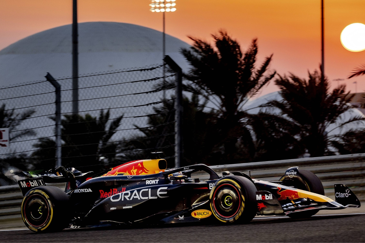 Checo Pérez, sublime en Bahrein, Max Verstappen gana
