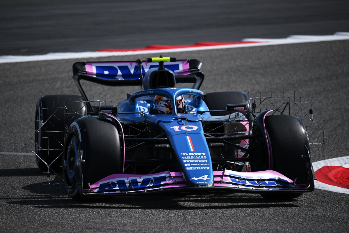 Gasly reunited with special F1 car at Madrid exhibition