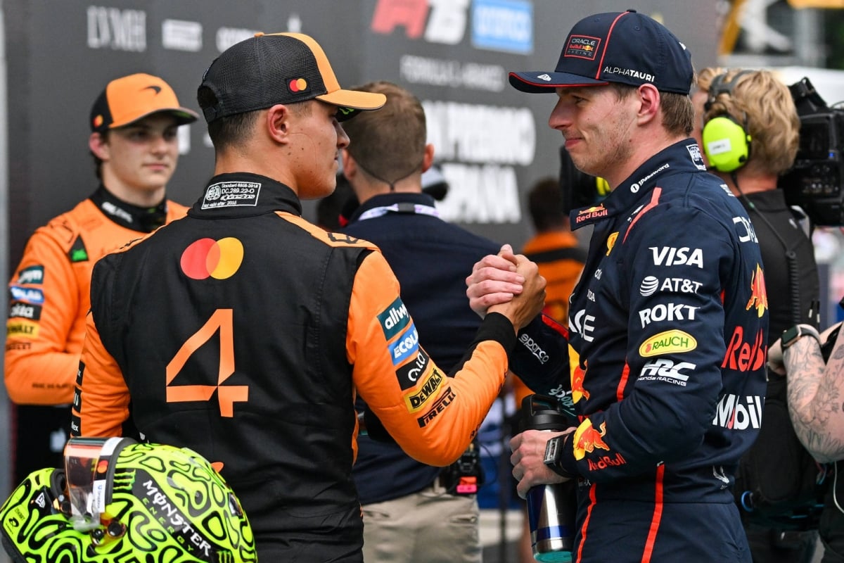 Lando Norris, Max Verstappen, McLaren, Red Bull, Spanish GP, 2025