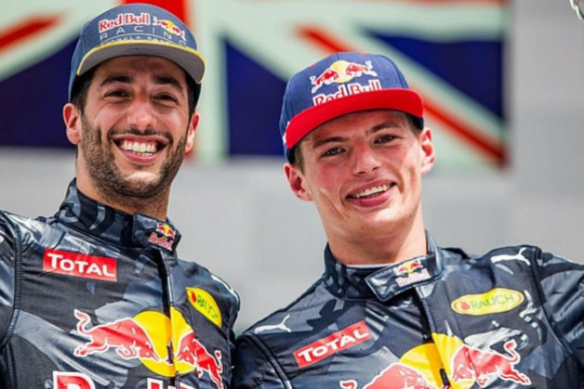 Daniel Ricciardo discusses bromance with team-mate Max Verstappen
