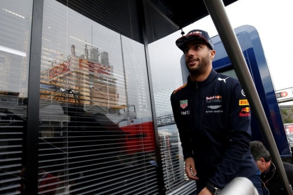 Red Bull-coureur Ricciardo geeft uitleg over nieuwe banden