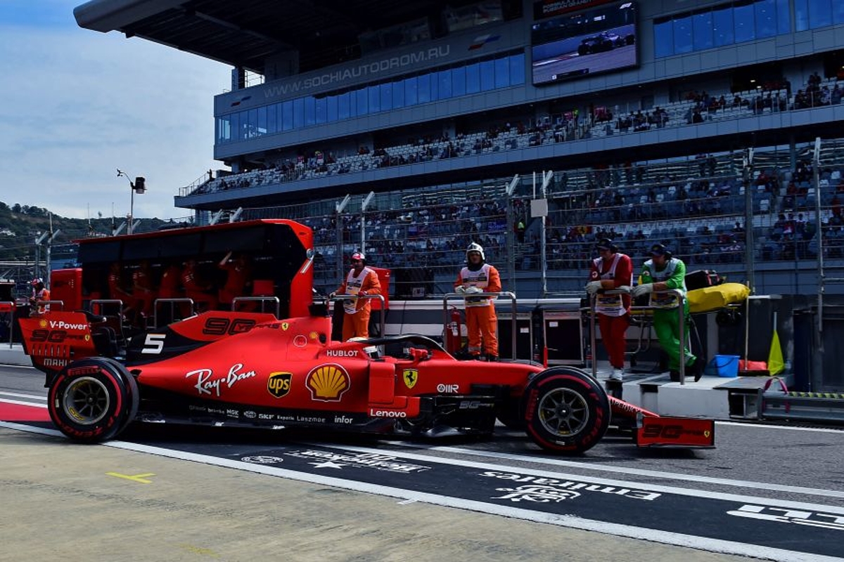 Ferrari explain Leclerc undercut on Vettel in Russia
