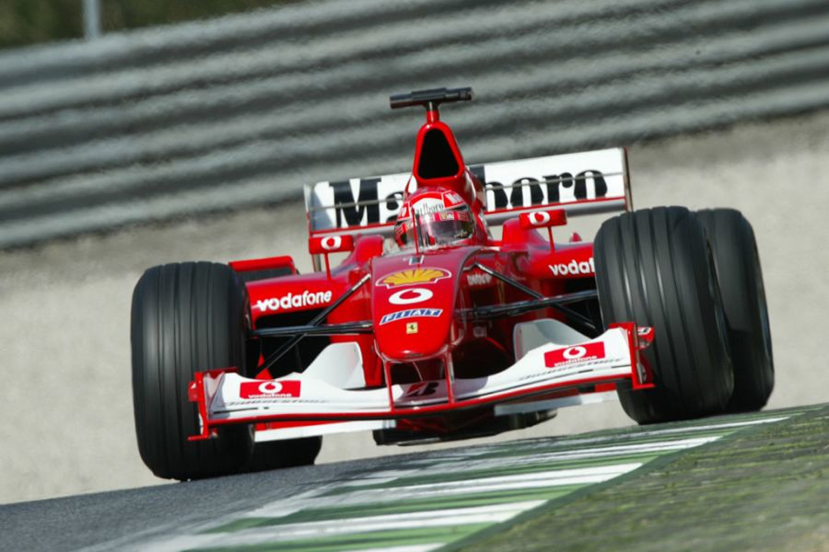 Schumacher's 2002 championship-winning Ferrari to be auctioned