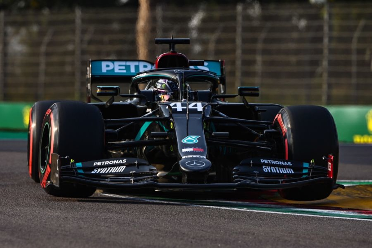 "Lucky" Hamilton's 93rd win helps Mercedes clinch record seventh straight constructors' title