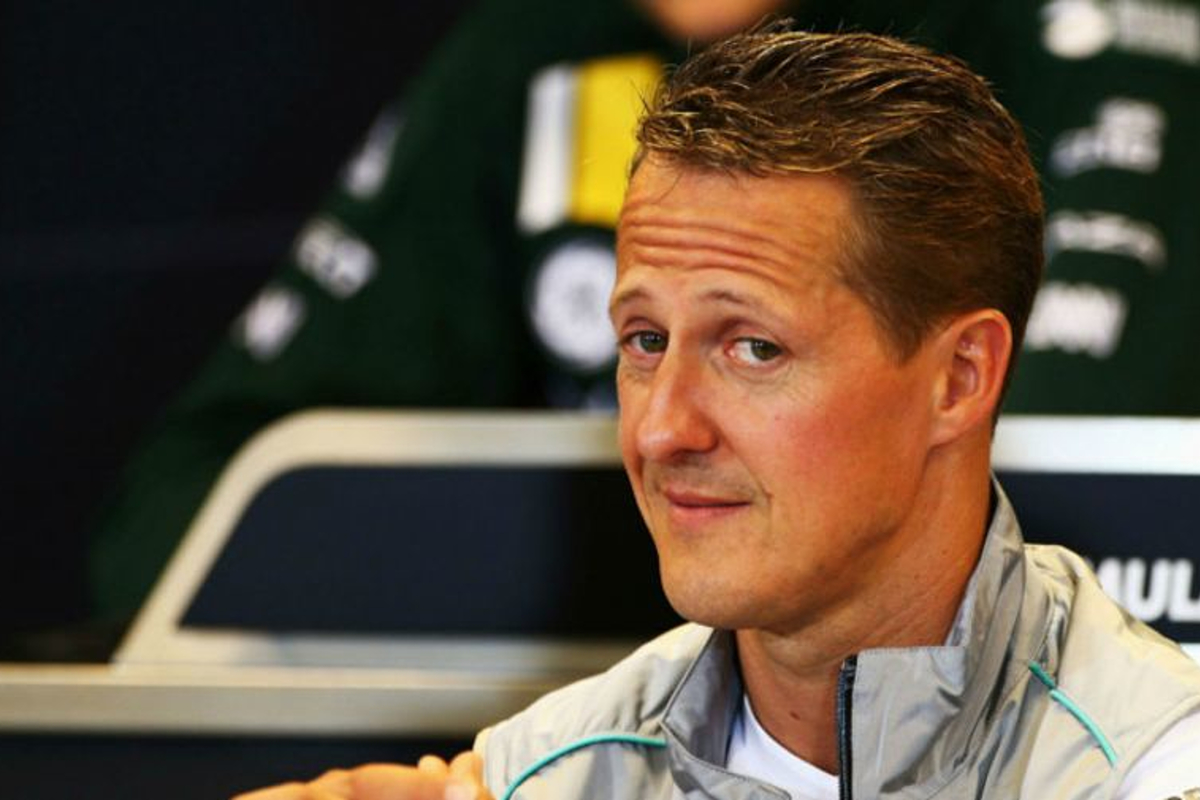 Schumacher 'senses' those near him