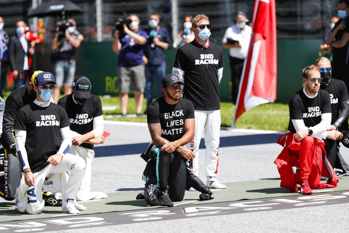 Why Hamilton will continue to take a knee in F1 this season