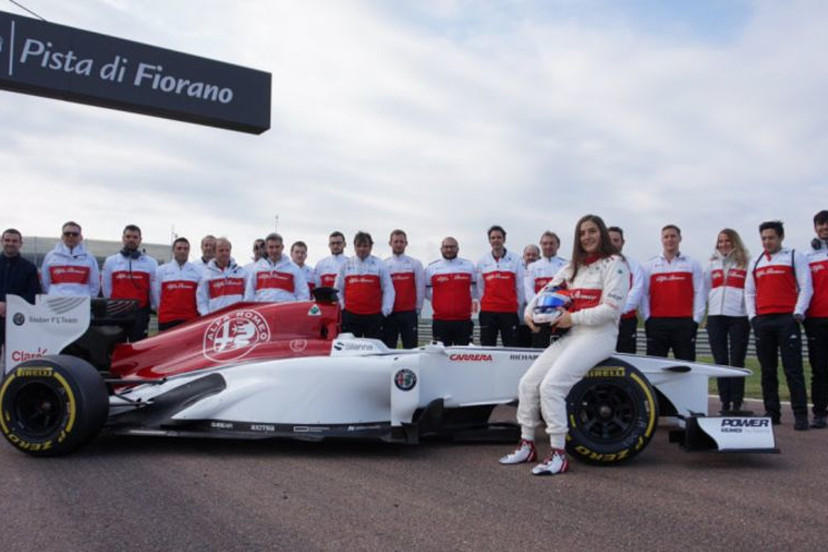 Calderon impresses in second Sauber test