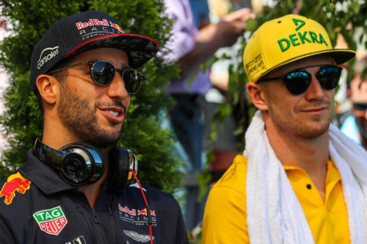 How Hulkenberg reacted to Ricciardo's Renault move