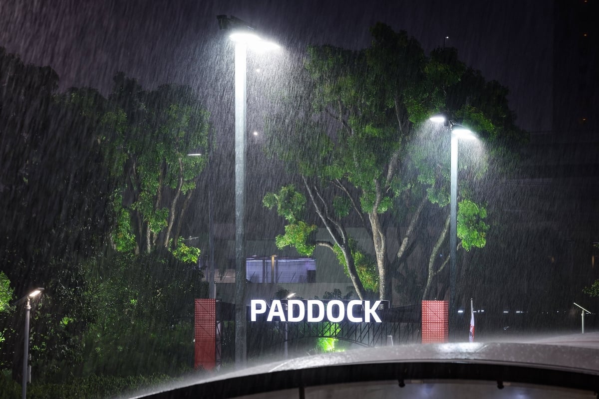 Rain in Singapore